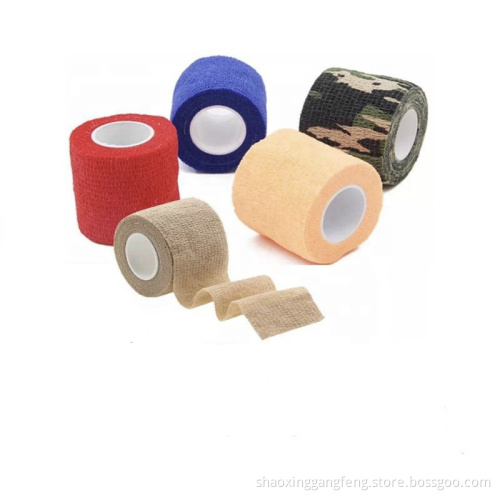 10cm cotton self adhesive elastic cohesive bandage